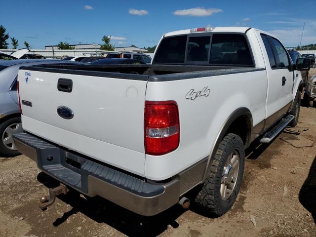 1FTPX14595NA08209 - 2005 FORD F150 WHITE photo 4