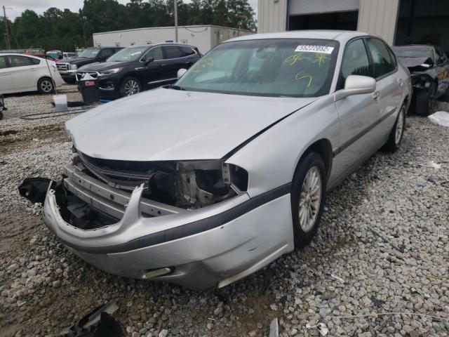 2G1WF52E249422077 - 2004 CHEVROLET IMPALA  photo 2