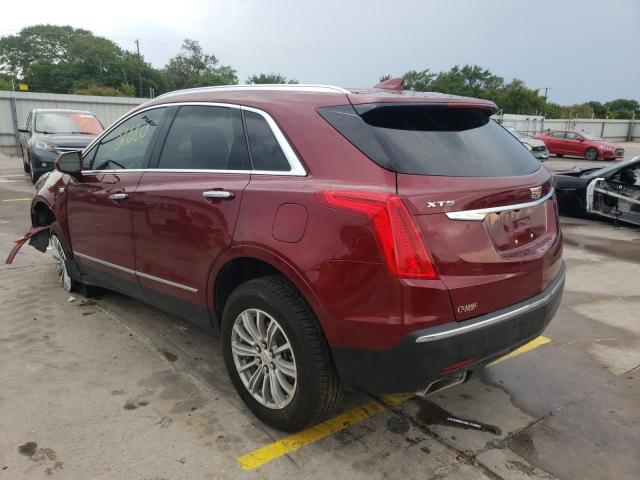 1GYKNBRS3HZ253745 - 2017 CADILLAC XT5 LUXURY RED photo 3