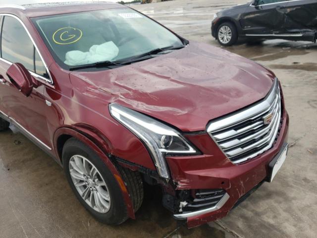 1GYKNBRS3HZ253745 - 2017 CADILLAC XT5 LUXURY RED photo 9