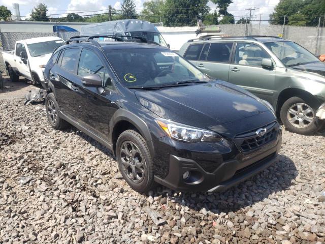 JF2GTHSC5NH223222 - 2022 SUBARU CROSSTREK BLACK photo 1