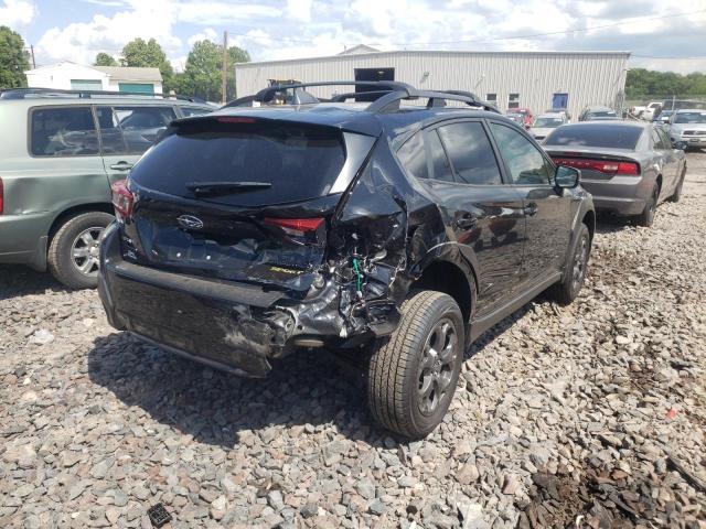 JF2GTHSC5NH223222 - 2022 SUBARU CROSSTREK BLACK photo 4