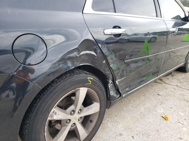 1G1ZC5E0XCF342103 - 2012 CHEVROLET MALIBU 1LT შავი ფოტო 9