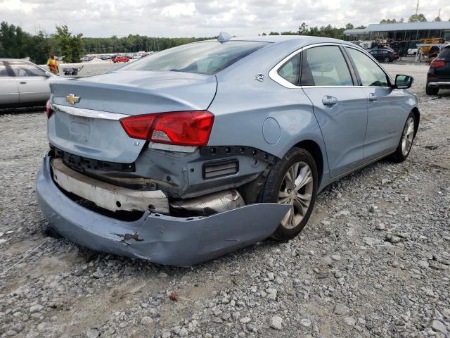 1G1125S35EU171855 - 2014 CHEVROLET IMPALA BLUE photo 4