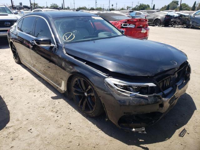 WBA7F0C56GGL99497 - 2016 BMW 750 I BLACK photo 1