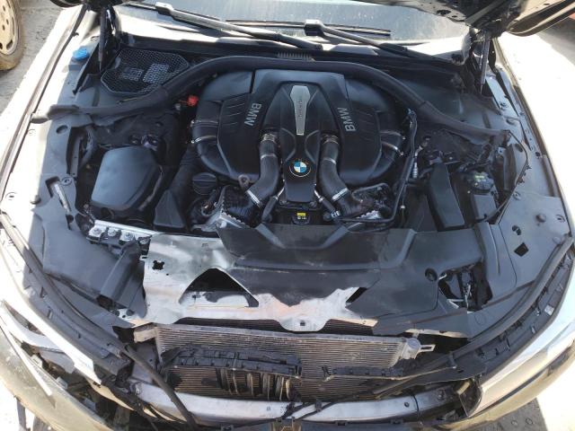 WBA7F0C56GGL99497 - 2016 BMW 750 I BLACK photo 7