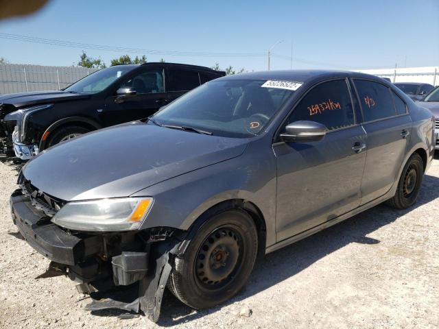 3VW2K7AJ9EM218197 - 2014 VOLKSWAGEN JETTA BASE 灰色 照片 2