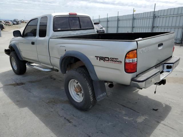 5TEWN72N12Z034108 - 2002 TOYOTA TACOMA XTR SILVER photo 3