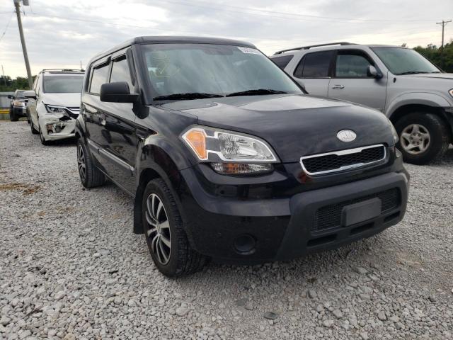 KNDJT2A13A7105588 - 2010 KIA SOUL BLACK photo 1