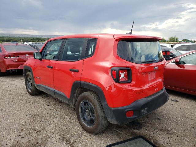 ZACNJCABXMPM30068 - 2021 JEEP RENEGADE S RED photo 3