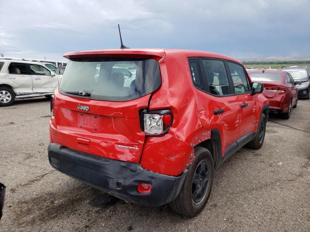 ZACNJCABXMPM30068 - 2021 JEEP RENEGADE S RED photo 9