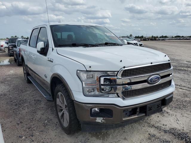 1FTEW1C48LFA41275 - 2020 FORD F150 SUPER WHITE photo 1