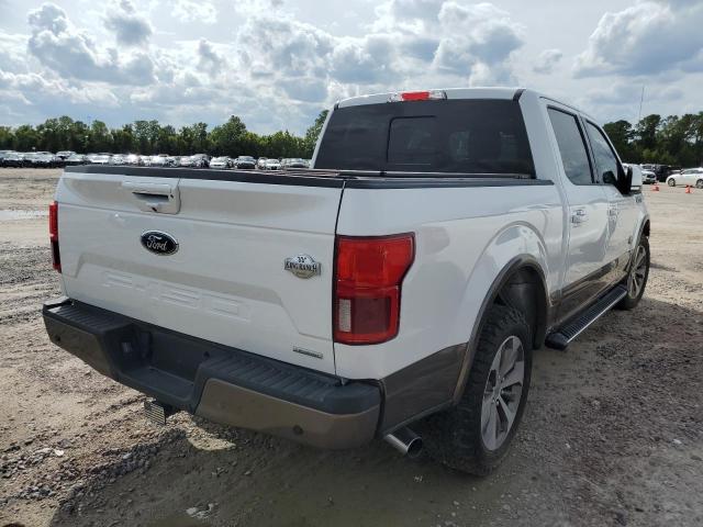 1FTEW1C48LFA41275 - 2020 FORD F150 SUPER WHITE photo 4