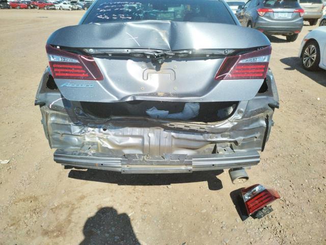 1HGCR2F37HA139405 - 2017 HONDA ACCORD LX GRAY photo 9