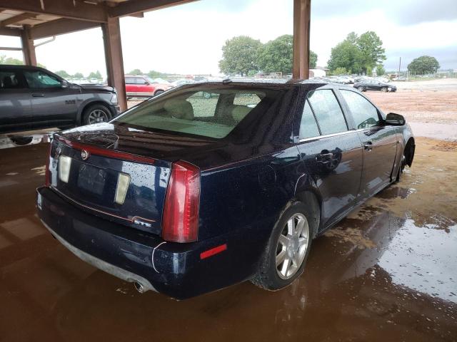 1G6DW677860214607 - 2006 CADILLAC STS BLUE photo 4