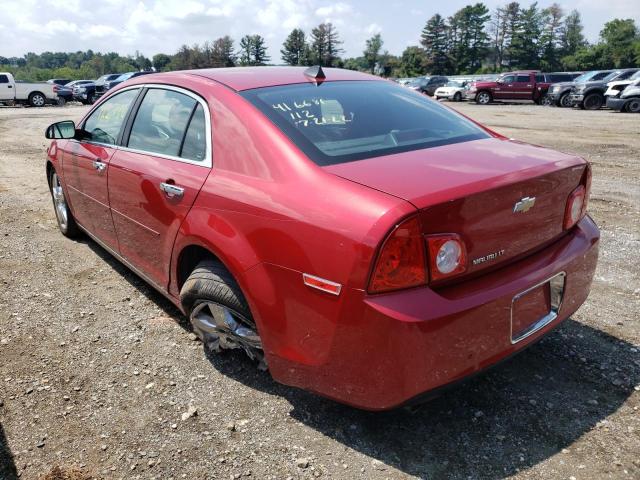 1G1ZC5E08CF271273 - 2012 CHEVROLET MALIBU 1LT წითელი ფოტო 3