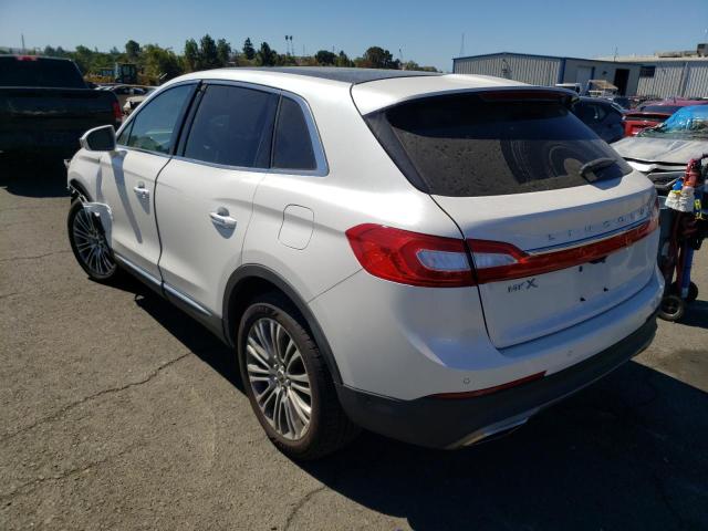 2LMPJ6LP1HBL16590 - 2017 LINCOLN MKX RESERV WHITE photo 3