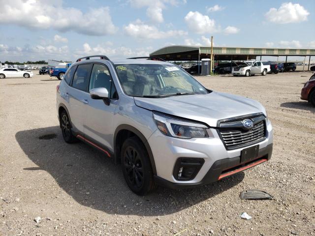 JF2SKARCXMH417723 - 2021 SUBARU FORESTER S SILVER photo 1