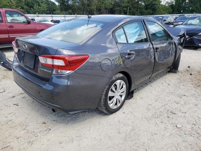 4S3GKAA62K3609397 - 2019 SUBARU IMPREZA GRAY photo 4