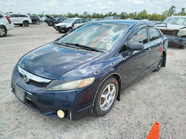 2HGFA16379H511715 - 2009 HONDA CIVIC VP BLACK photo 2