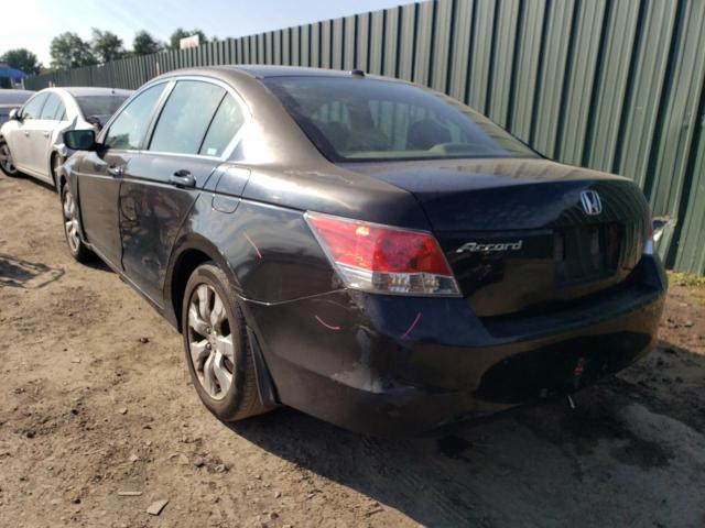 1HGCP26819A149513 - 2009 HONDA ACCORD EXL BLACK photo 3