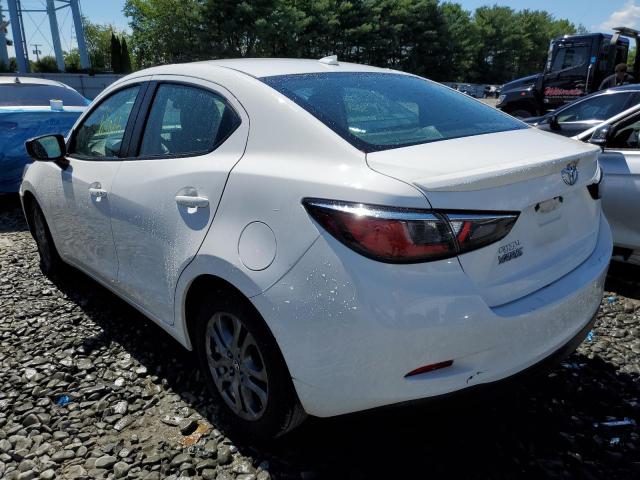 3MYDLBYV3KY522135 - 2019 TOYOTA YARIS L WHITE photo 3