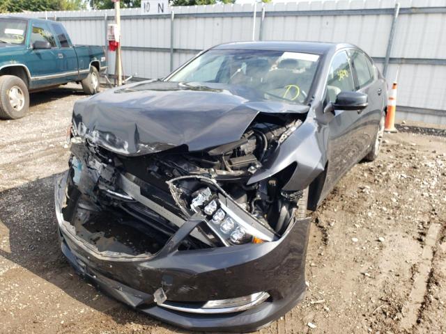 JH4KC1F53HC000480 - 2017 ACURA RLX TECH CHARCOAL photo 2