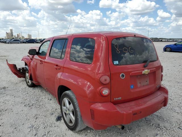 3GNBABFW8BS521967 - 2011 CHEVROLET HHR LT RED photo 3