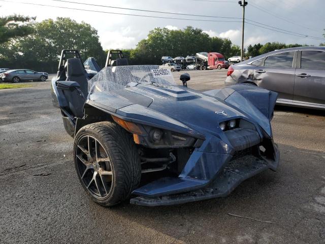 57XAAPFA8K8135023 - 2019 POLARIS SLINGSHOT BLUE photo 1