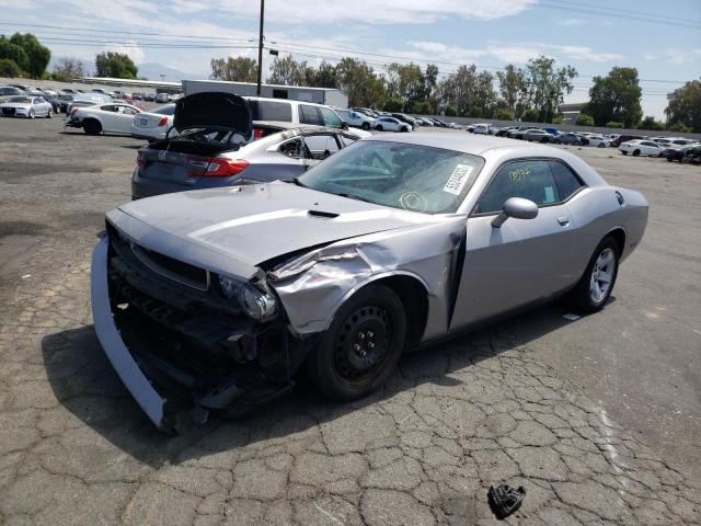 2C3CDYAG0DH717855 - 2013 DODGE CHALLENGER GRAY photo 2