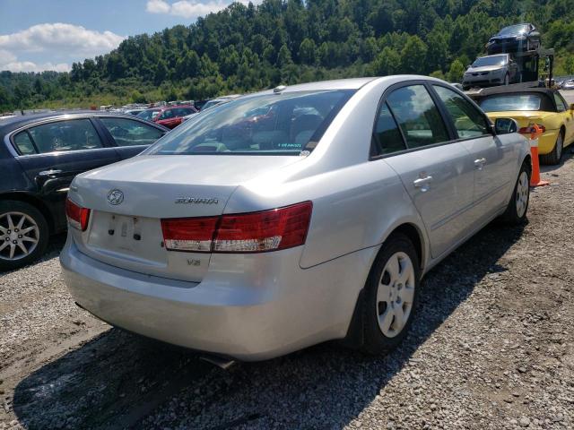 5NPET46F48H399638 - 2008 HYUNDAI SONATA GLS  photo 4