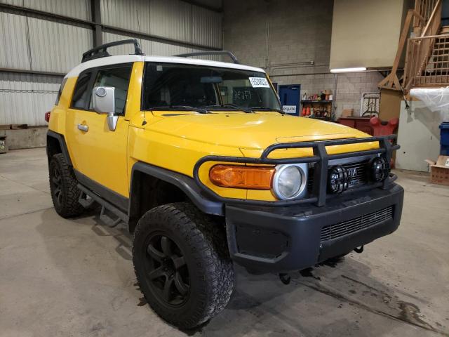 JTEBU11F470002328 - 2007 TOYOTA FJ CRUISER YELLOW photo 1