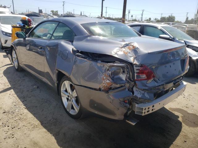 JTHFF2C20F2532569 - 2015 LEXUS IS 250 GRAY photo 3