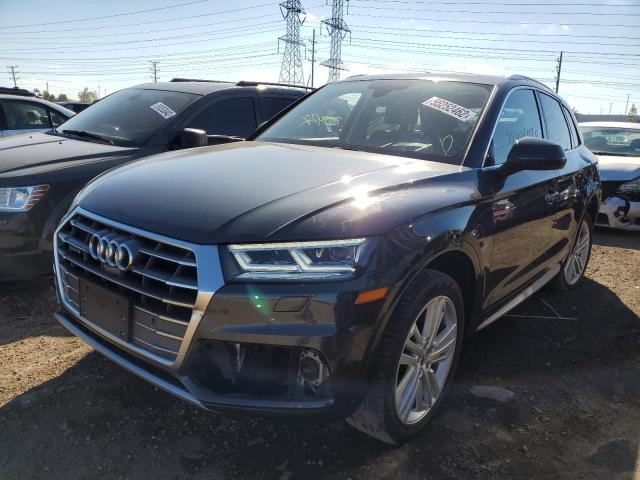 WA1CNAFY9J2204698 - 2018 AUDI Q5 PRESTIG GRAY photo 2