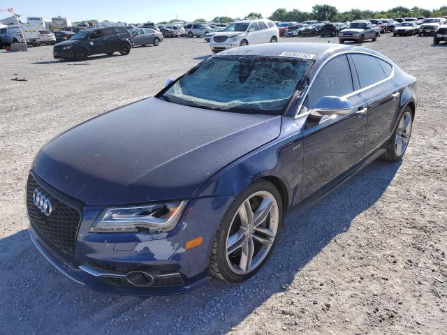 WAU32AFC7DN081602 - 2013 AUDI S7 PRESTIG BLUE photo 9