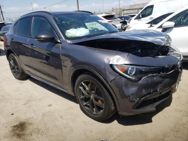 ZASPAKBN9L7C76227 - 2020 ALFA ROMEO STELVIO TI GRAY photo 1