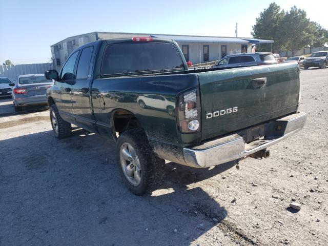 1D7HU18D95S124113 - 2005 DODGE RAM 1500 S GREEN photo 3