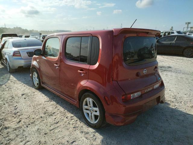 JN8AZ2KR3DT303848 - 2013 NISSAN CUBE S RED photo 3