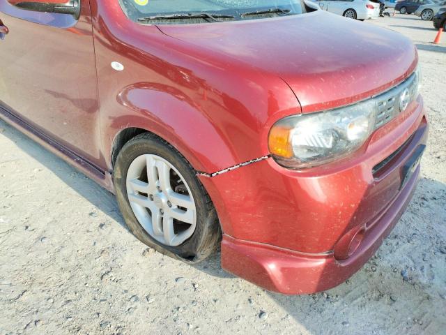 JN8AZ2KR3DT303848 - 2013 NISSAN CUBE S RED photo 9