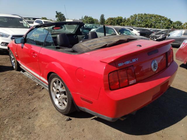 1ZVHT89S075267873 - 2007 FORD MUSTANG SH RED photo 3