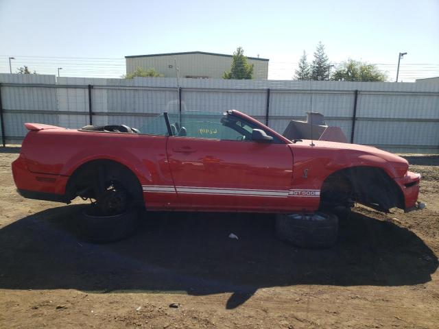 1ZVHT89S075267873 - 2007 FORD MUSTANG SH RED photo 9