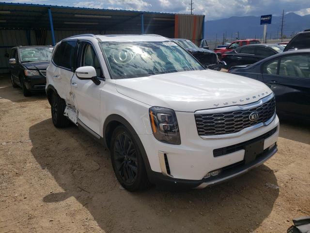 5XYP5DHC2MG137320 - 2021 KIA TELLURIDE WHITE photo 1