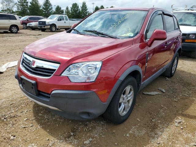 3GSALAE16AS587306 - 2010 SATURN VUE XE RED photo 2