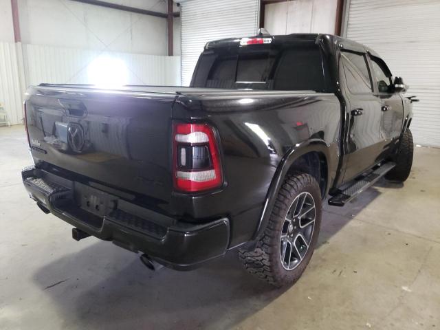 1C6SRFJT8KN698218 - 2019 RAM 1500 LARAM BLACK photo 4