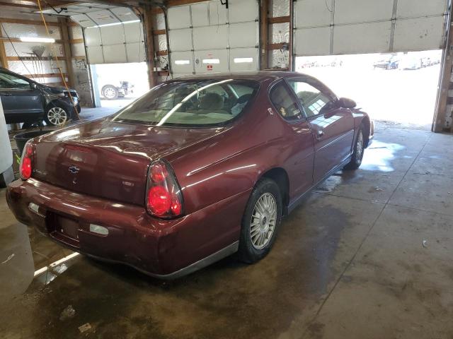 2G1WW12E329242404 - 2002 CHEVROLET MONTE CARL ბურგუნდია ფოტო 4