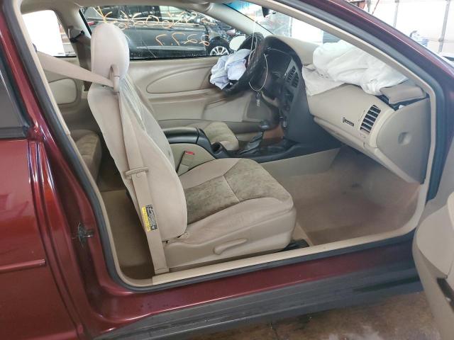 2G1WW12E329242404 - 2002 CHEVROLET MONTE CARL ბურგუნდია ფოტო 5