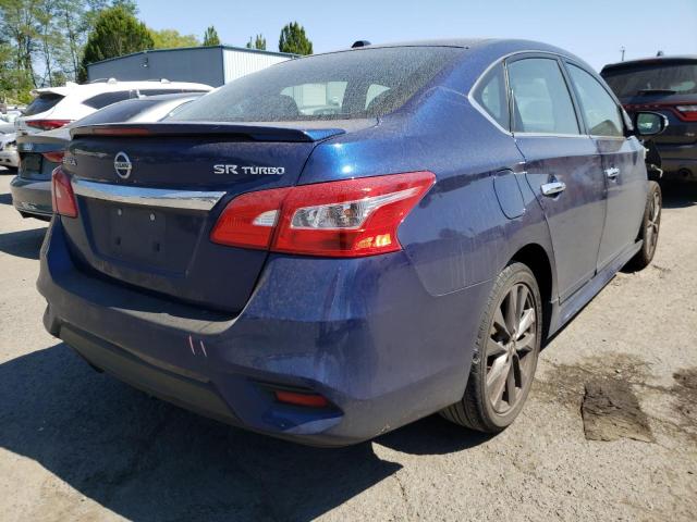 3N1CB7AP2HY241509 - 2017 NISSAN SENTRA SR BLUE photo 4