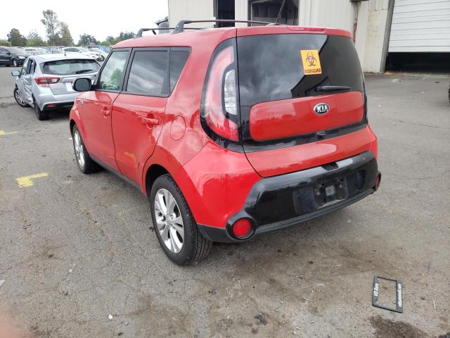 KNDJX3A57G7840323 - 2016 KIA SOUL ! RED photo 3