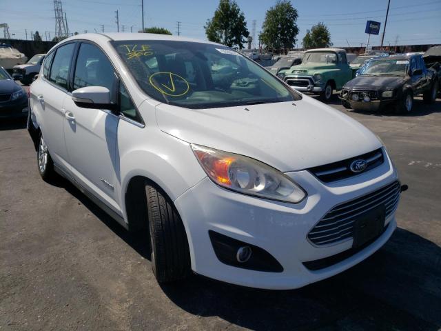 1FADP5BU5DL550184 - 2013 FORD C-MAX SEL WHITE photo 1