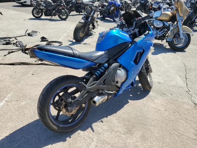JKAEXEA157A024038 - 2007 KAWASAKI EX650 A Mavi foto 4